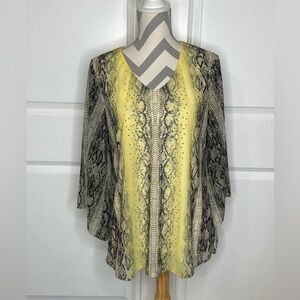 Alfani Medium Snakeskin Tunic
